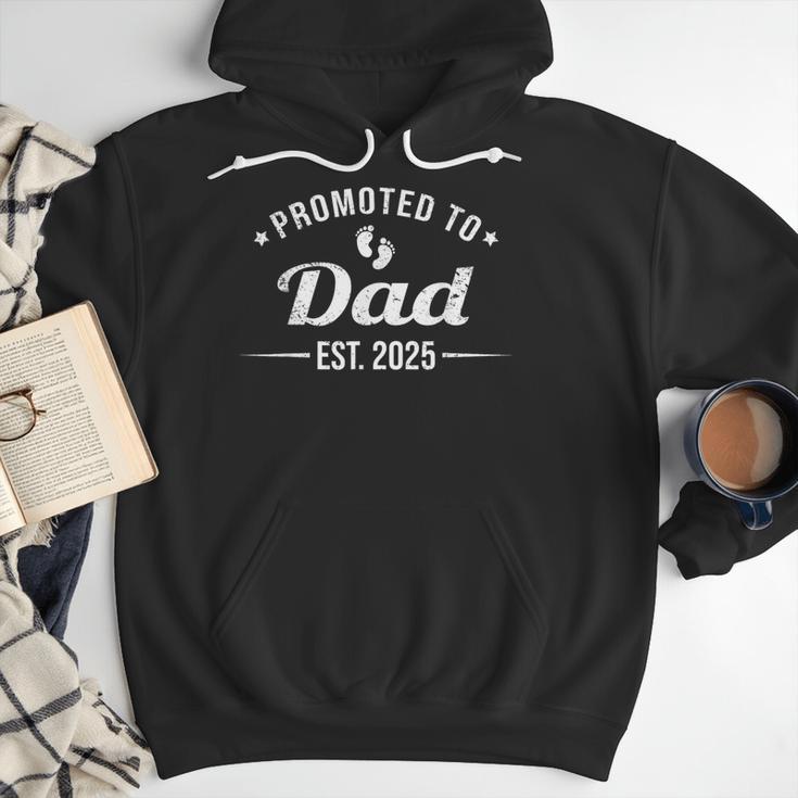 Promoted To Dad EST 2025 Soon To Be Dad Men Hoodie Promoted To Dad EST 2025 Soon To Be Dad Men Hoodie