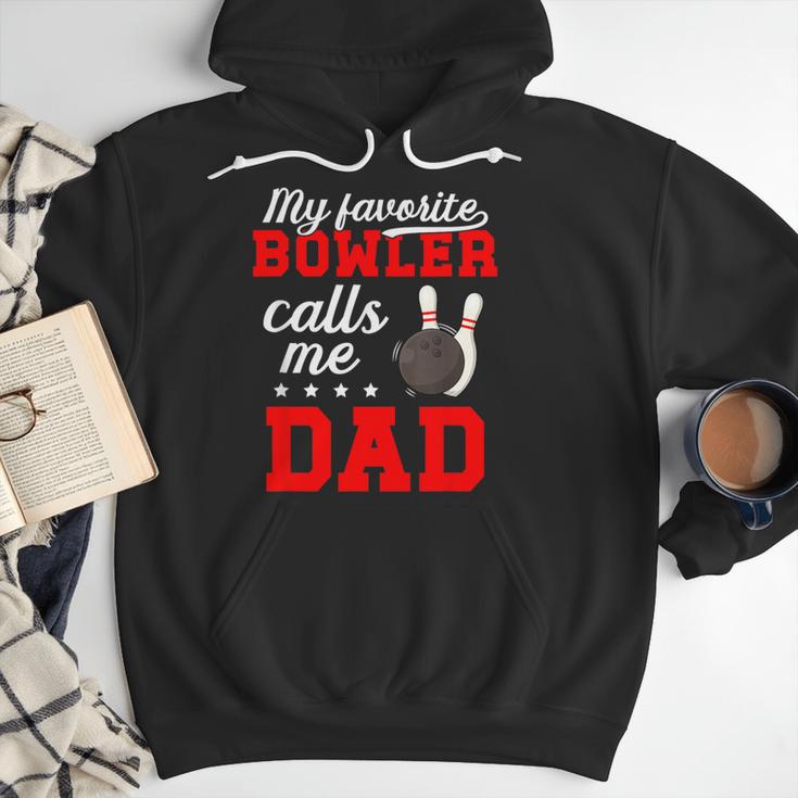 Proud Bowling Dad Of A Bowler Dad Bowling Father Men Hoodie Proud Bowling Dad Of A Bowler Dad Bowling Father Men Hoodie
