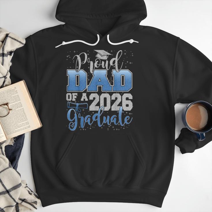 Proud Dad Of a Class Of 2026 Graduate Senior Graduation Men Hoodie