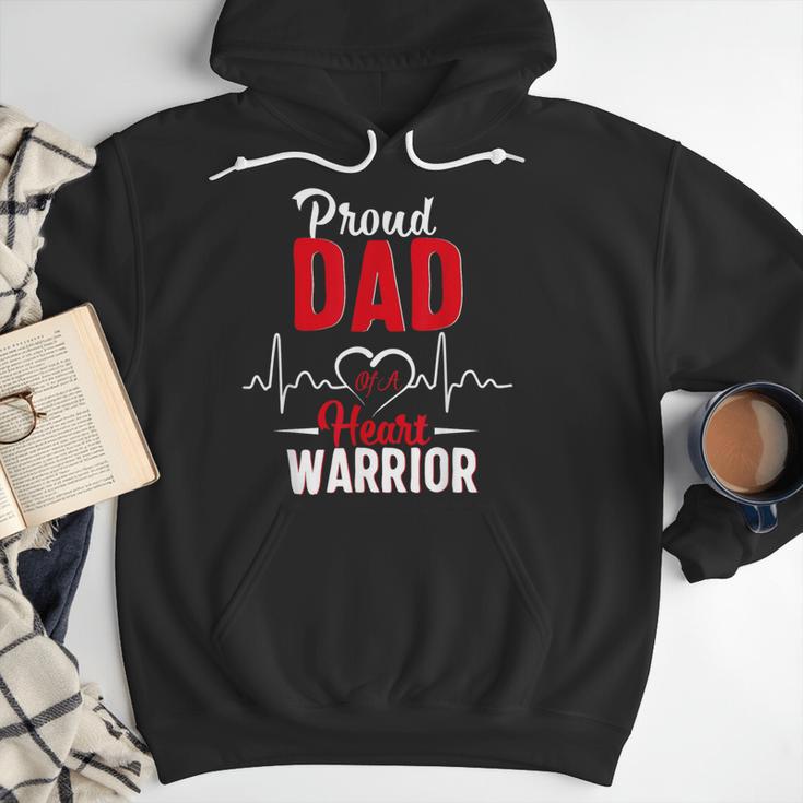 Proud Dad Of a Heart Warrior CHD Awareness Gift Men Hoodie Proud Dad Of a Heart Warrior CHD Awareness Gift Men Hoodie