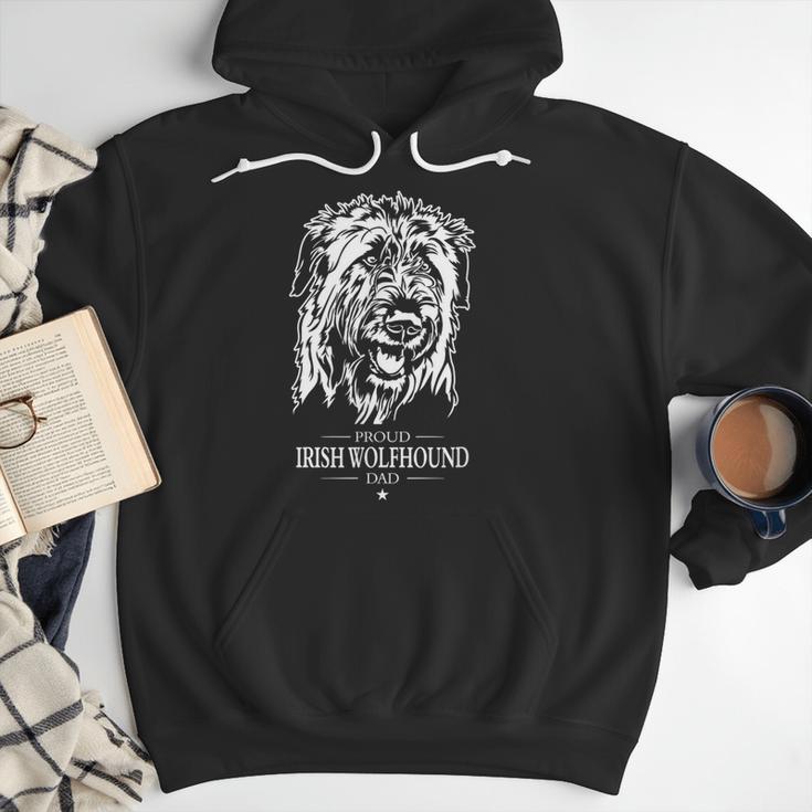 Proud Irish Wolfhound Dad Dog Dad Irish Wolfhound Dog Men Hoodie Proud Irish Wolfhound Dad Dog Dad Irish Wolfhound Dog Men Hoodie