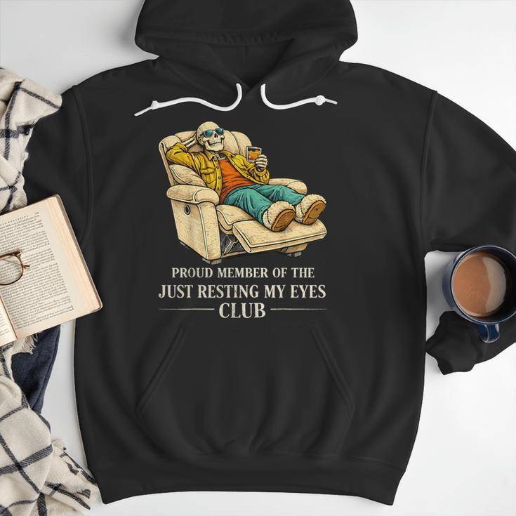 Proud Member Of The Just Resting My Eyes Club Dad Men Hoodie Proud Member Of The Just Resting My Eyes Club Dad Men Hoodie