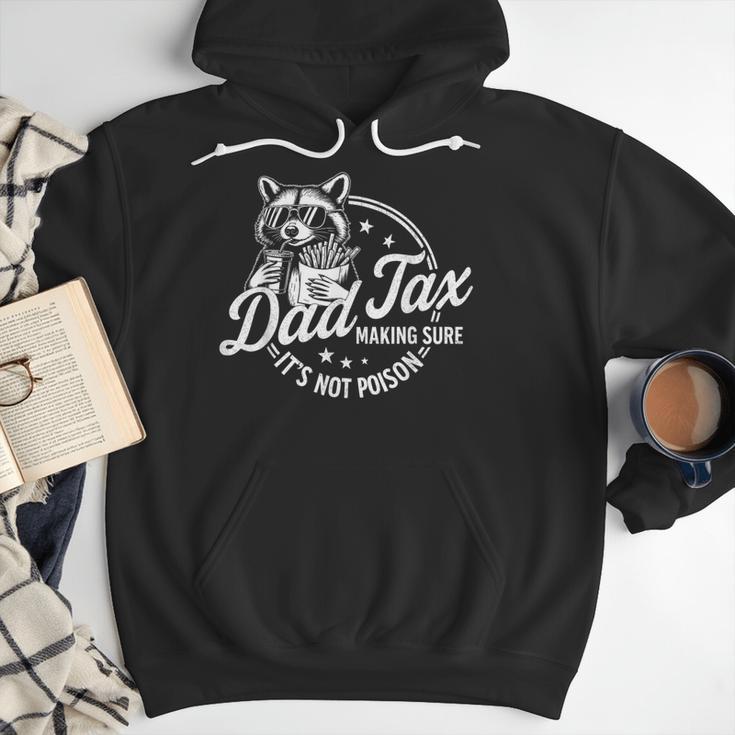 Racoon Dad Tax Making Sure It's Not Poison Men Men Hoodie