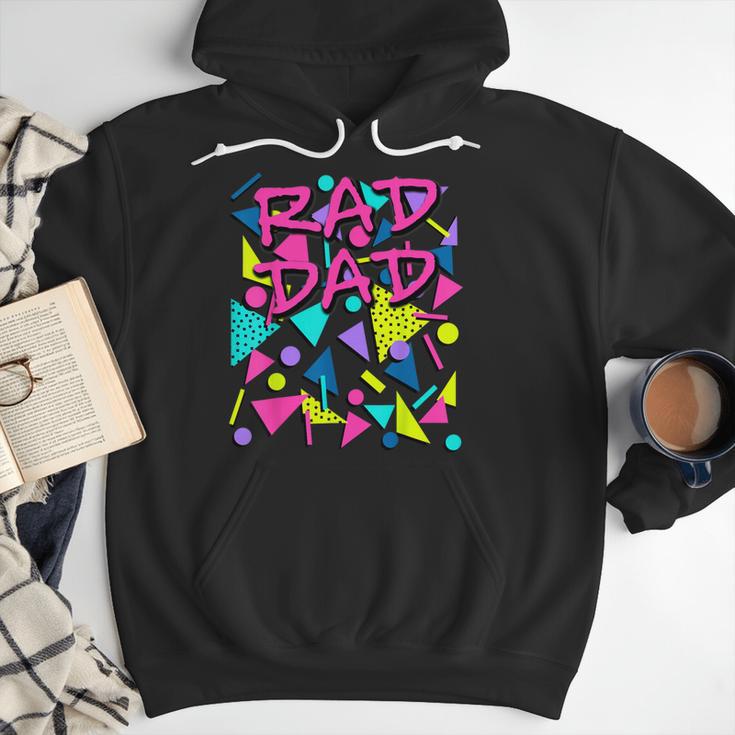 Rad Dad 80s Throwback Men Hoodie