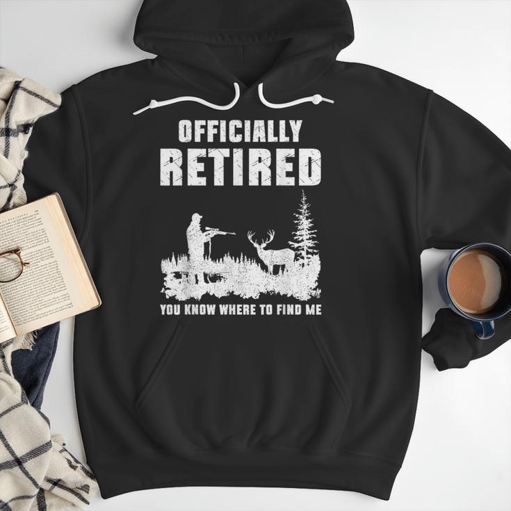 Retirement 2025 Retire Deer Hunting Retired For Dad Men Hoodie