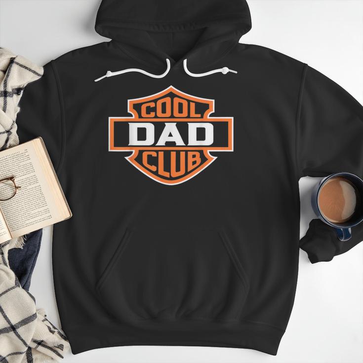 Retro Cool Dad Club Birthday Father's Day For Men Men Hoodie