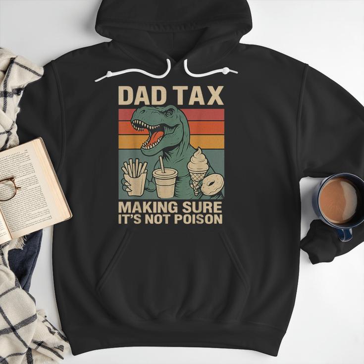 Retro Father's Day Dad Tax Making Sure It's Not PoisonRex Men Hoodie Retro Father's Day Dad Tax Making Sure It's Not PoisonRex Men Hoodie