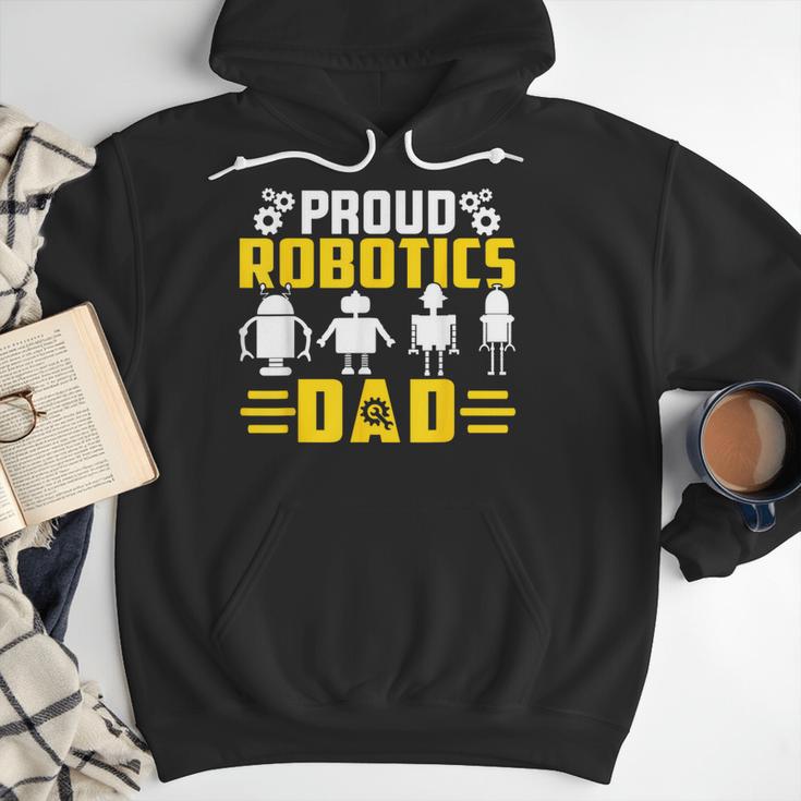 Robotics Father Robotics Dad Men Hoodie