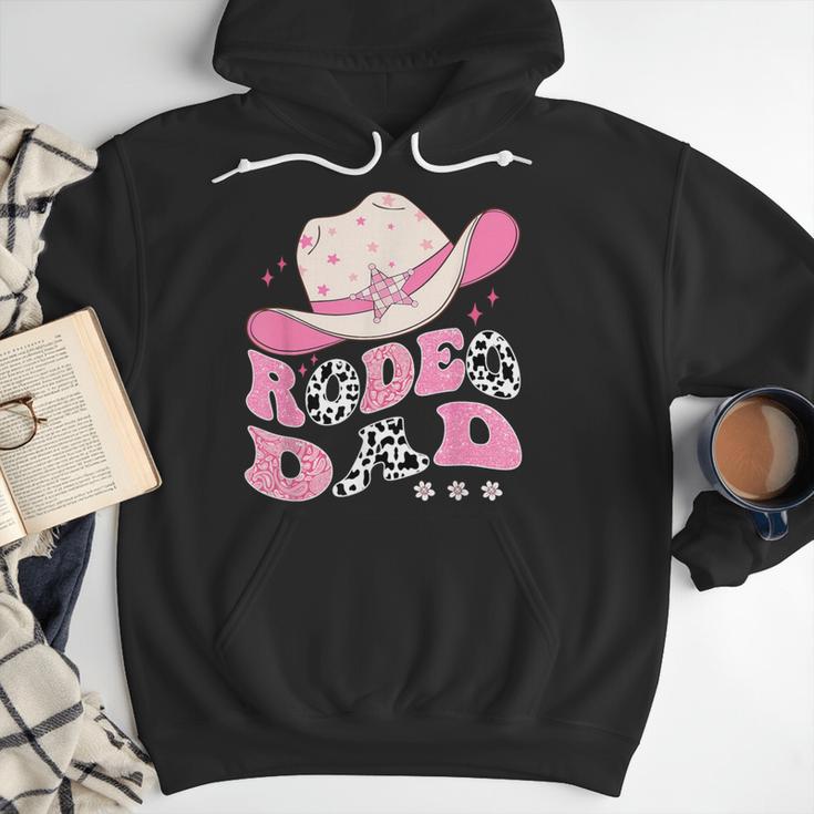 Rodeo Dad Pink Cowgirl 1St Birthday Family Matching Men Hoodie