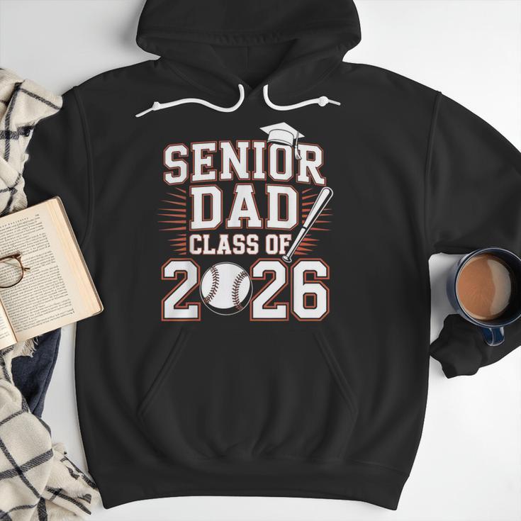 Senior Dad Class Of 2026 Graduate Baseball 2026 Graduation Men Hoodie