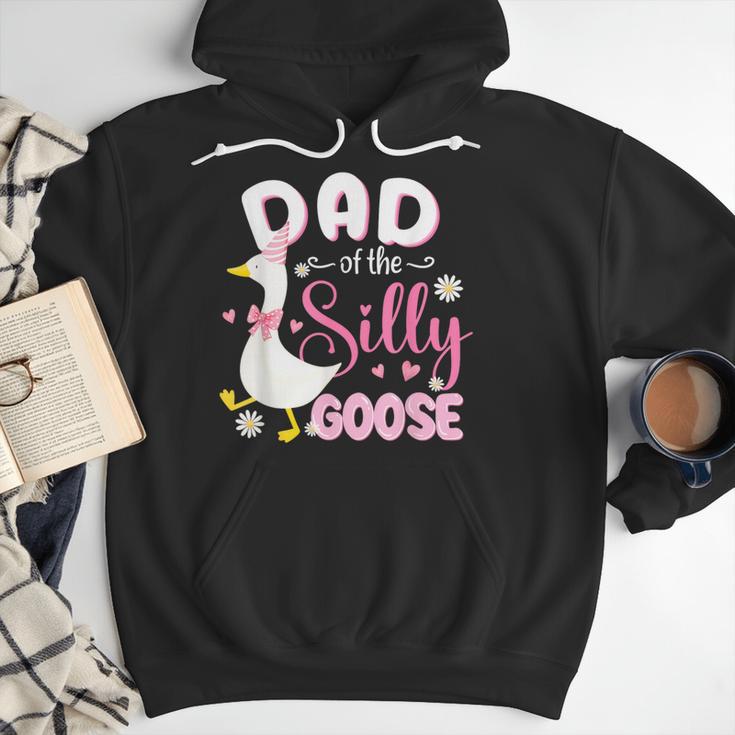 Silly Dad Goose Dad 1st Birthday Family Matching Party Men Hoodie