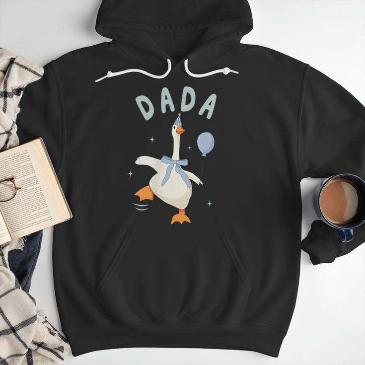 Silly Dada Silly Goose Mom Birthday Family Matching Party Men Hoodie