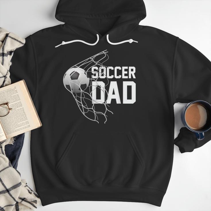 Soccer DAD Football Futbol Parents Goal Men Hoodie