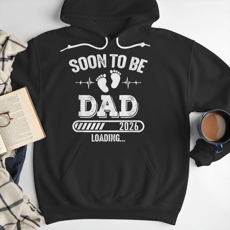Soon To Be Dad 2026 Loading For Pregnancy Announcement Men Hoodie