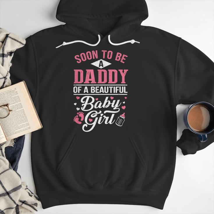 Soon To Be A Daddy Of A Beautiful Baby Girl New Dad T-Shirt Men Hoodie