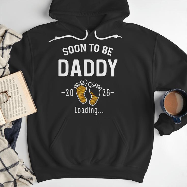 Soon To Be Daddy Est 2026 Loading First Time Dad Men Hoodie