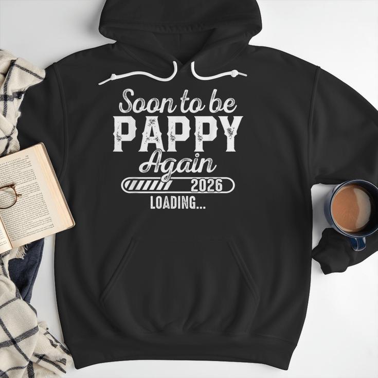 Soon To Be Pappy Again Est 2026 Future New Dad Men Hoodie Soon To Be Pappy Again Est 2026 Future New Dad Men Hoodie