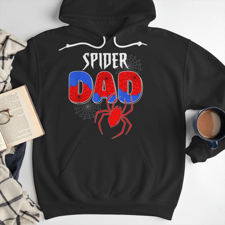 Spiders Dad Matching Family Birthday Father's Day Men Hoodie