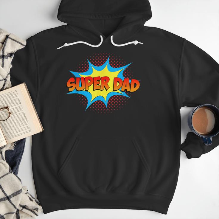 Super Dad Family Matching Superhero Comics Set Fathers Day Men Hoodie Super Dad Family Matching Superhero Comics Set Fathers Day Men Hoodie