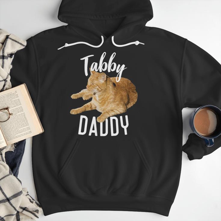 Tabby Daddy Cat Lover Saying Graphic Men Hoodie Tabby Daddy Cat Lover Saying Graphic Men Hoodie