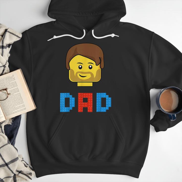 Unique Family Dad Master Builder Building Bricks Blocks Men Hoodie