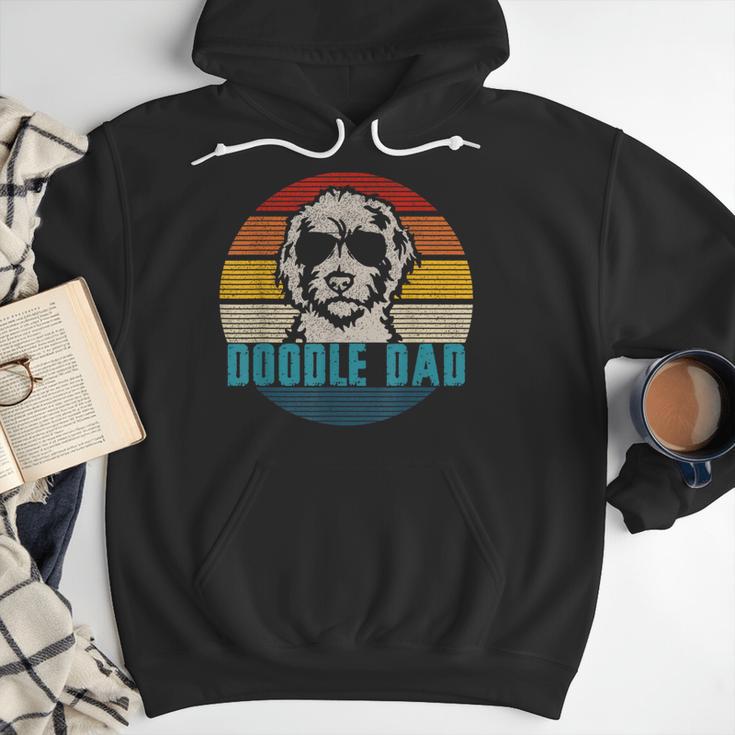 Vintage Best Doodle Dad Ever Father's Day Golden Doodle Men Hoodie Vintage Best Doodle Dad Ever Father's Day Golden Doodle Men Hoodie