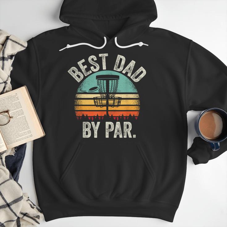 Vintage Disc Golf Dad Best Dad By Par Disk Golf Men Hoodie