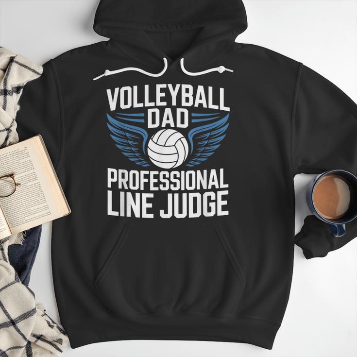 Volleyball Dad Professional Line Judge Volleyball Father Men Hoodie