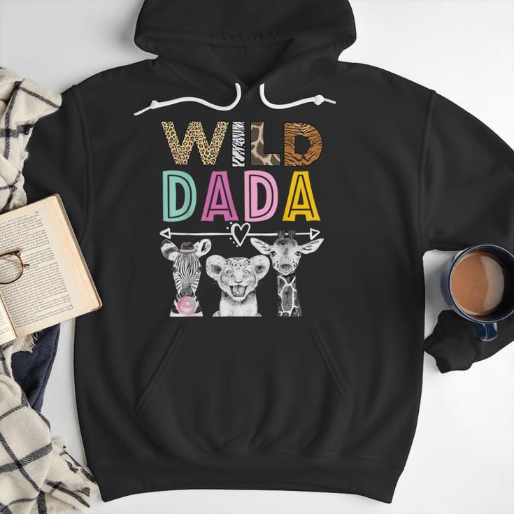 Wild Dada Zoo Theme Birthday Safari Jungle Matching Party Men Hoodie Wild Dada Zoo Theme Birthday Safari Jungle Matching Party Men Hoodie