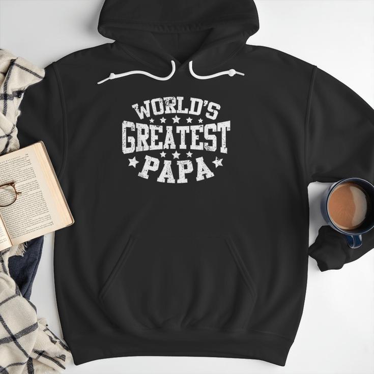 World's Greatest Papa Shirt Dad Father's Day Men Hoodie
