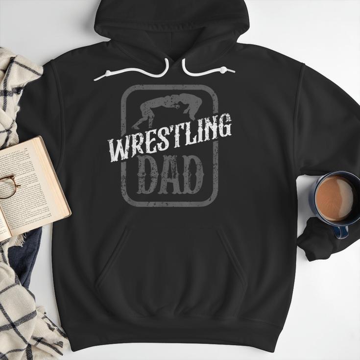 Wrestling Dad Martial Arts Wrestler Wrestle Hobby Father Men Hoodie
