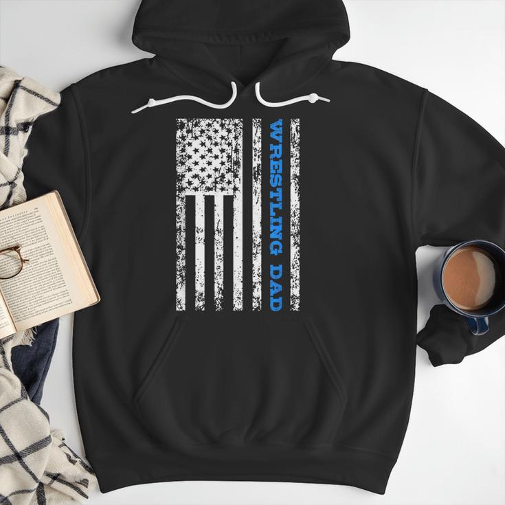 Wrestling Dad Men Hoodie