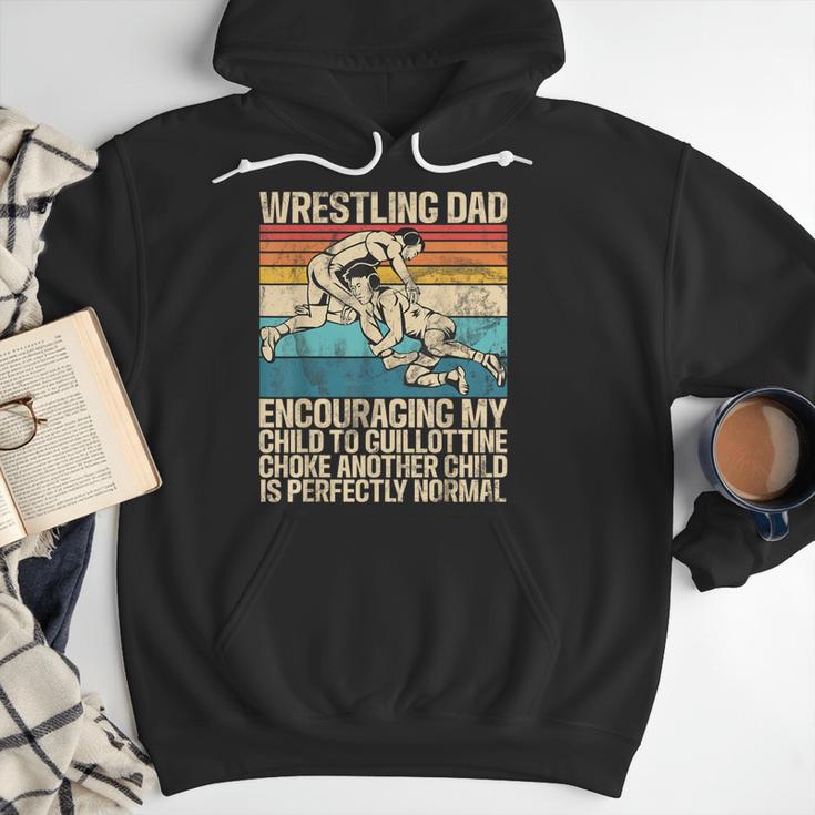 Wrestling Dad Wrestler Wrestling Wrestle Father's Day Men Hoodie