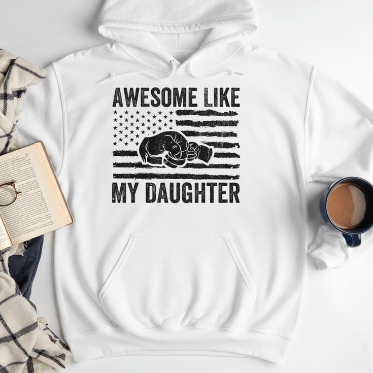 Awesome Like My Daughter Men Fathers Day Dad Men Hoodie Awesome Like My Daughter Men Fathers Day Dad Men Hoodie