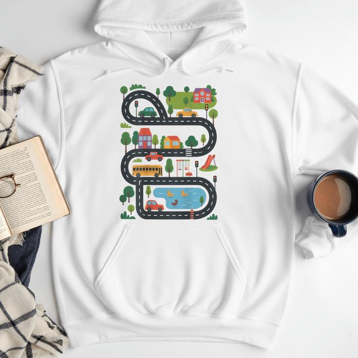 On Back Tired Dads Club Car Race Track On Dad Daddy Men Hoodie On Back Tired Dads Club Car Race Track On Dad Daddy Men Hoodie