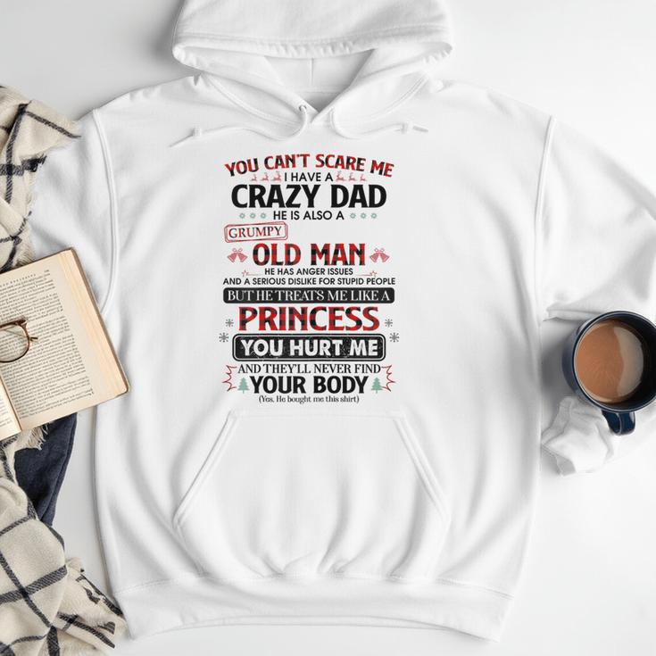 You Can’t Scare Me I Have A Crazy Dad Men Hoodie