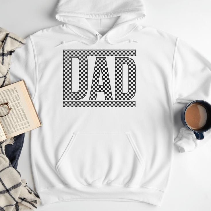 Checkered Dad Father's Day For Dad Family Men Hoodie