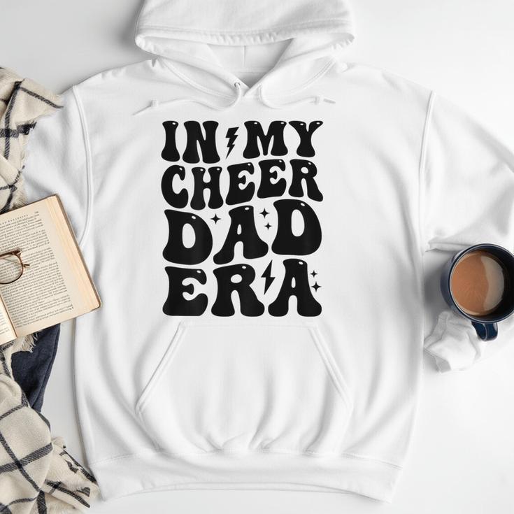 In My Cheer Dad Era Cheerleader Dad Sports Groovy Men Hoodie