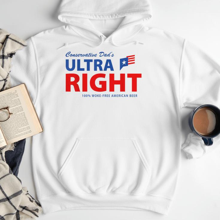 Conservative Dad's Ultra Right 100 Work Free American Beer Men Hoodie