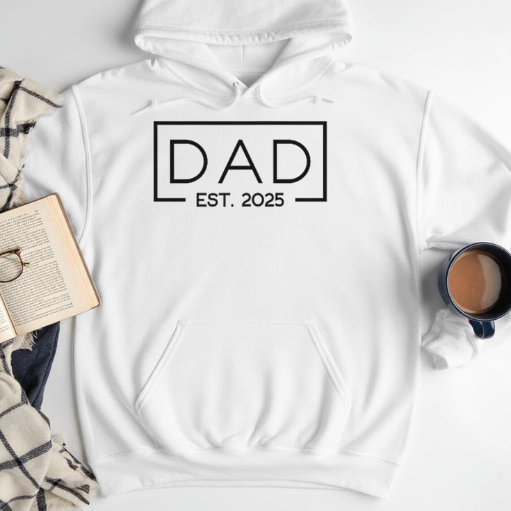 Dad 2025 Father 2025 Dad Since 2025 Dad Est 2025 Men Hoodie