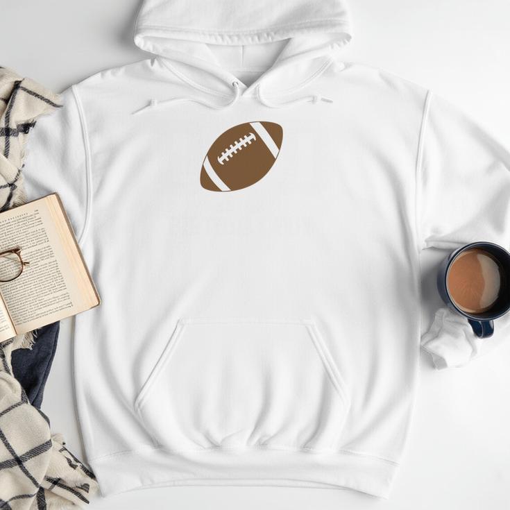 Dad Of The Birthday Boy Football Lover First Birthday Party Men Hoodie