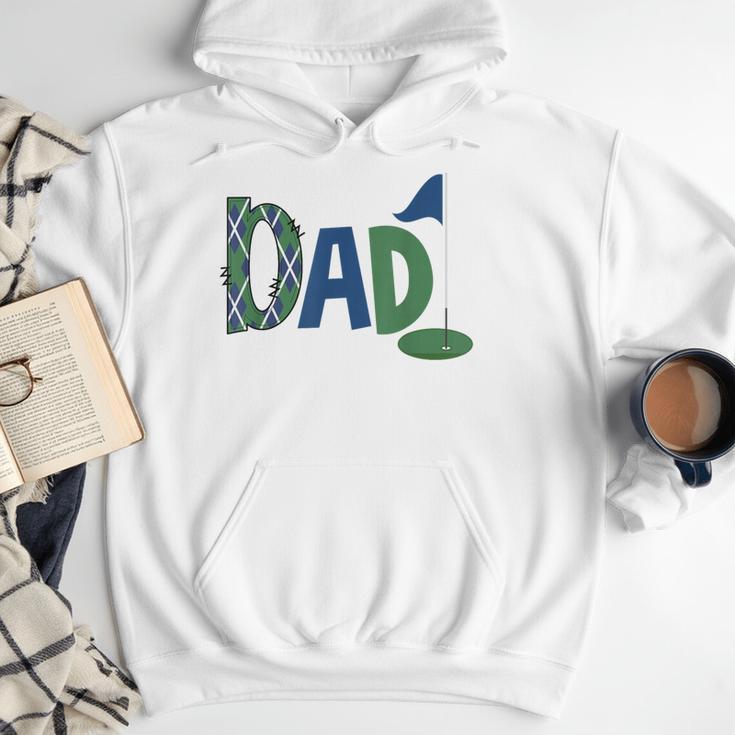 Dad Of The Birthday Boy Hole In One Golf Sport Matching Men Hoodie