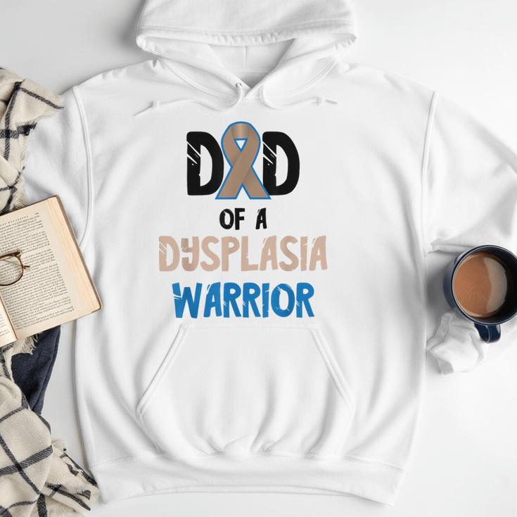 Dad Of A Hip Dysplasia Warrior Beige Blue Hip Dysplasia Men Hoodie Dad Of A Hip Dysplasia Warrior Beige Blue Hip Dysplasia Men Hoodie