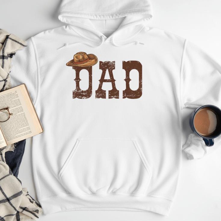 Dad Western Family Matching Birthday Cowboy Cowgirl Men Hoodie