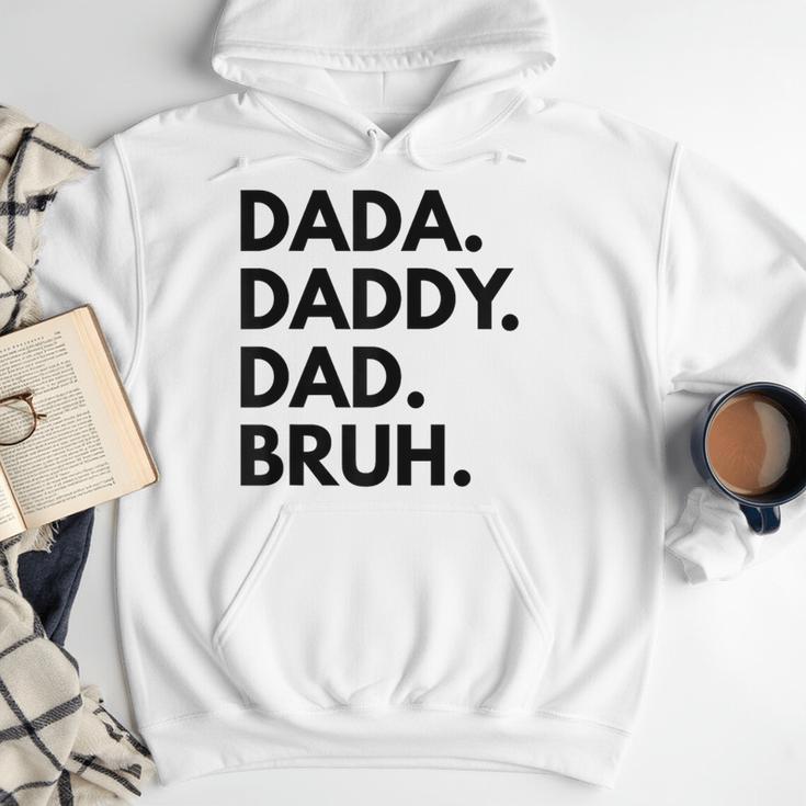Dada Daddy Dad Bruh Dad Names Men Hoodie