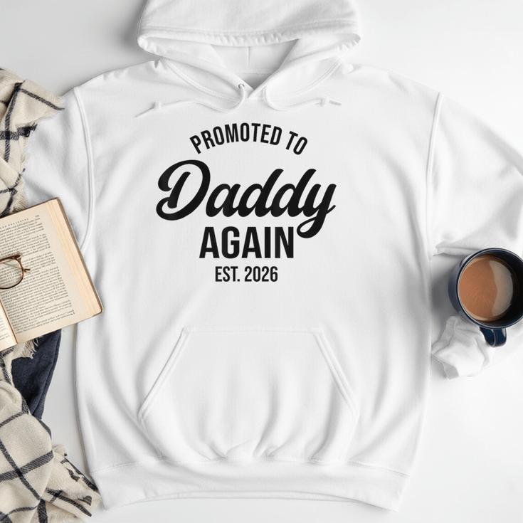 Daddy Again 2026 Promoted To Daddy Again 2026 Dad Again Men Hoodie Daddy Again 2026 Promoted To Daddy Again 2026 Dad Again Men Hoodie