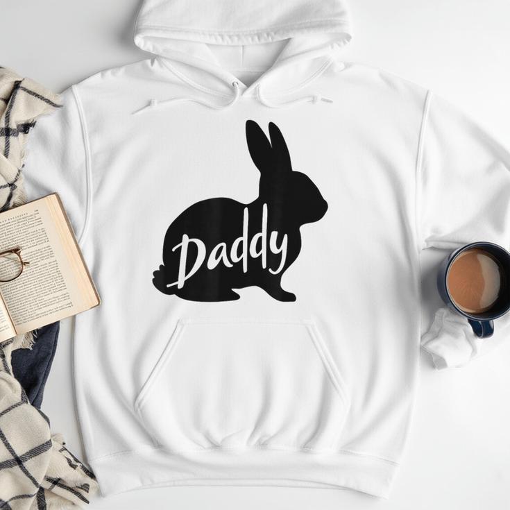 Daddy Bunny Rabbit Father Dad Easter Men Hoodie