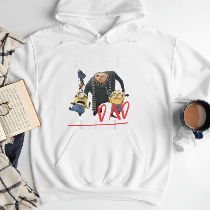 Despicable Me Minions Father's Day World's Best Dad Villain Men Hoodie Despicable Me Minions Father's Day World's Best Dad Villain Men Hoodie