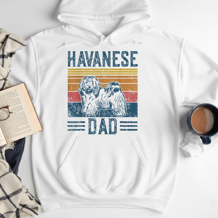 Dog Havanese Dad Vintage Havanese Dad Men Hoodie