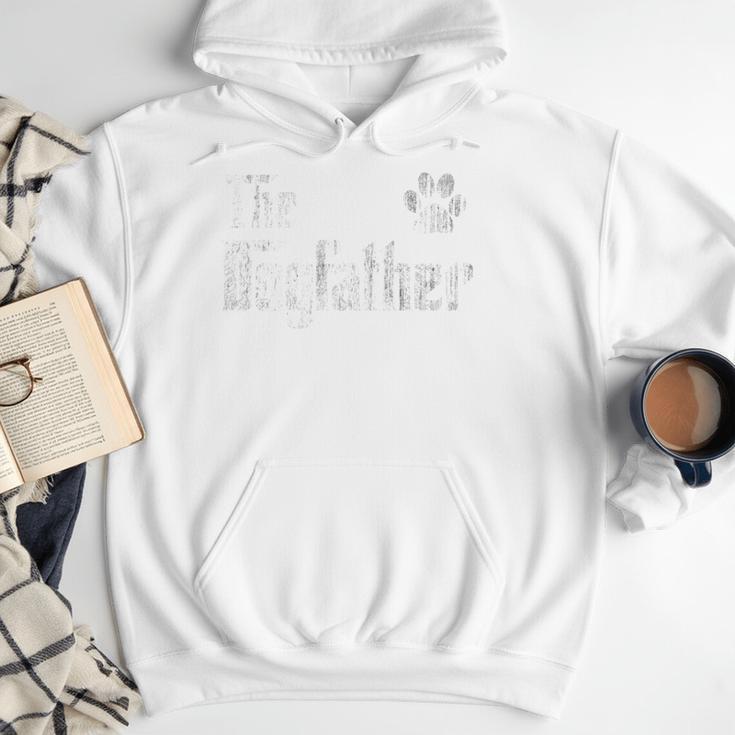 The Dogfather For Dog Dad For Men Men Hoodie